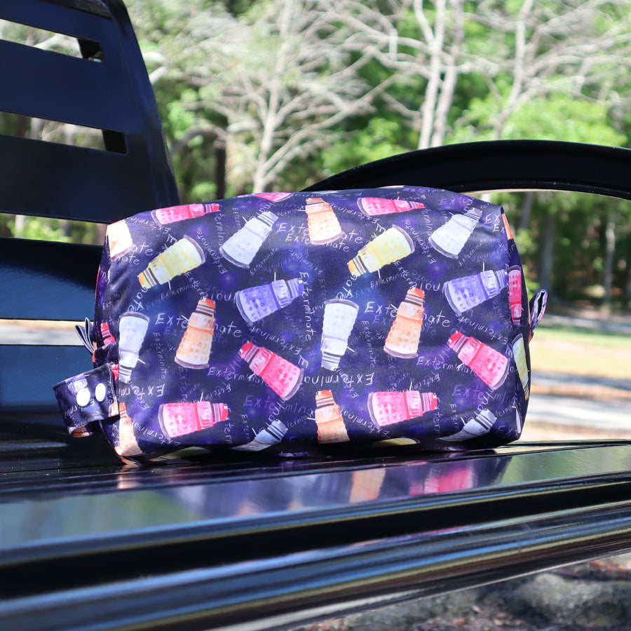 THE DOCTOR'S VILLIAN TRAVEL POUCH