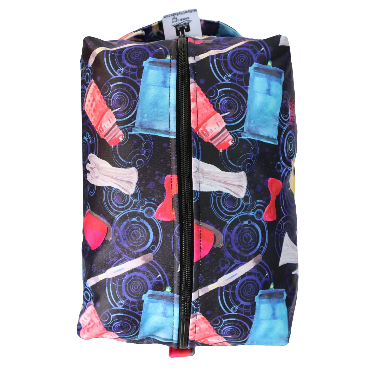 WEEPING ANGELS AND DALEKS TRAVEL POUCH
